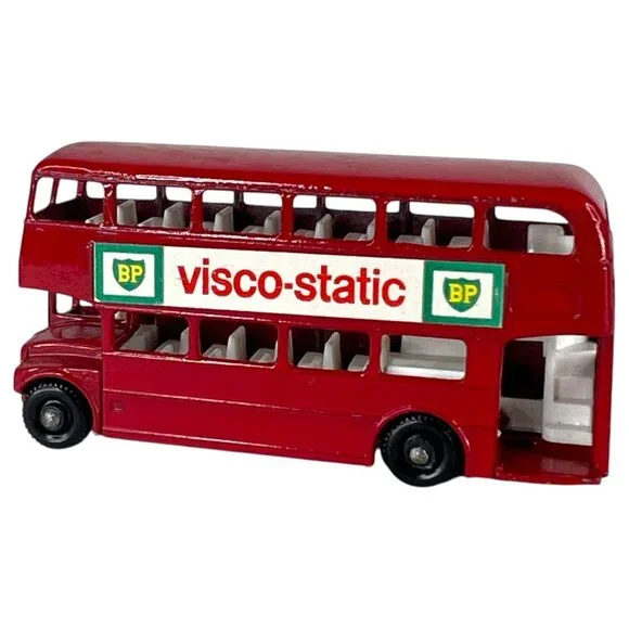 Matchbox Laney Diecast Routemaster #5 London Bus BP Visco Static Decker England - Picture 3 of 9